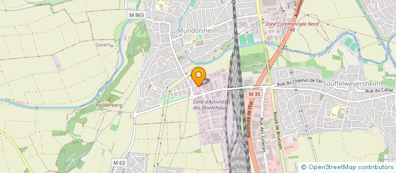 localisation de l'entreprise MY KEBAB MUNDO  MUNDOLSHEIM