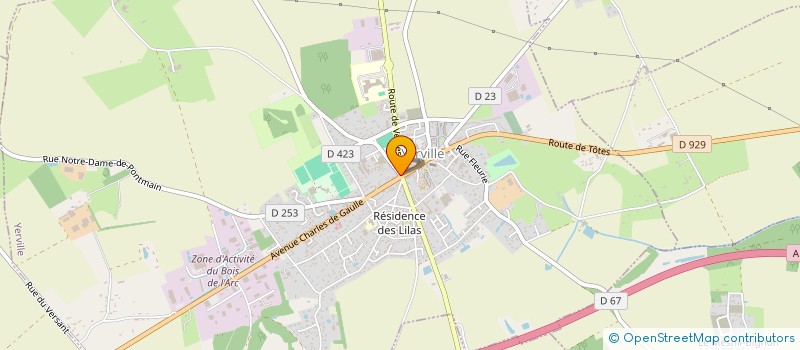 localisation de l'entreprise MY KEBAB YERVILLE  YERVILLE