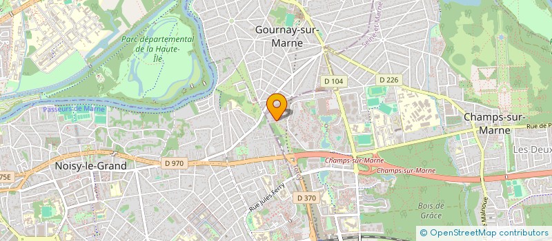 localisation de l'entreprise MY KING TRANSFER  CHAMPS-SUR-MARNE