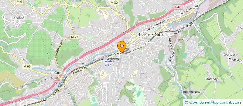 localisation de l'entreprise MY KOC à RIVE-DE-GIER