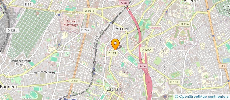 localisation de l'entreprise MY LEARNING HOME  ARCUEIL