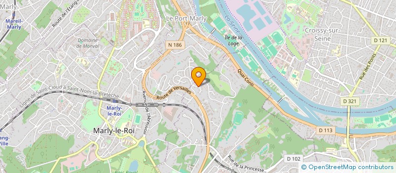 localisation de l'entreprise MY LEBANON  LOUVECIENNES