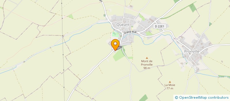 localisation de l'entreprise MY LIFE  QUEANT