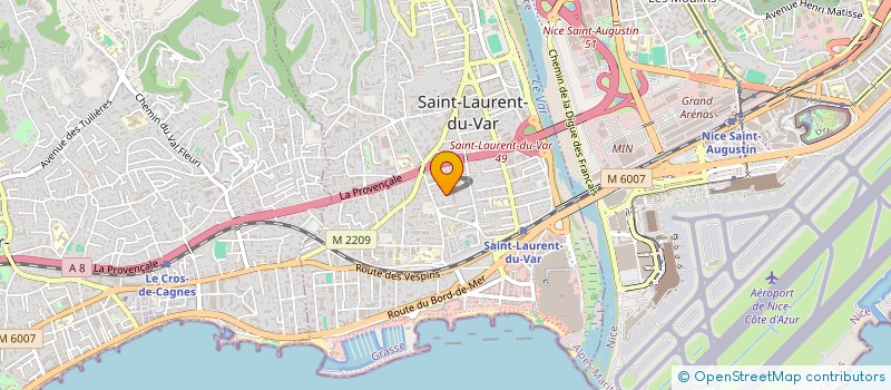 localisation de l'entreprise MY LIMOUSINE  SAINT-BLAISE