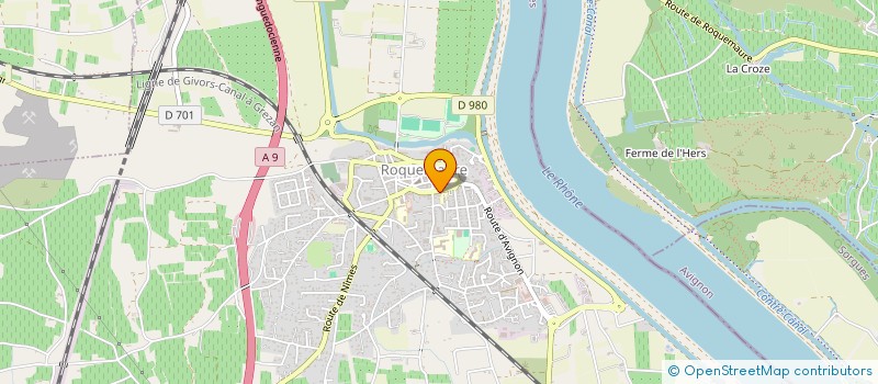 localisation de l'entreprise MY LITTLE CAKE COMPANY  ROQUEMAURE