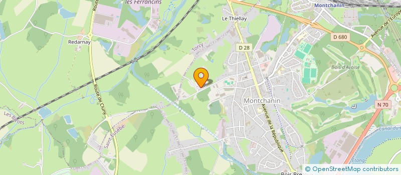 localisation de l'entreprise MY LITTLE LIFE  MONTCHANIN