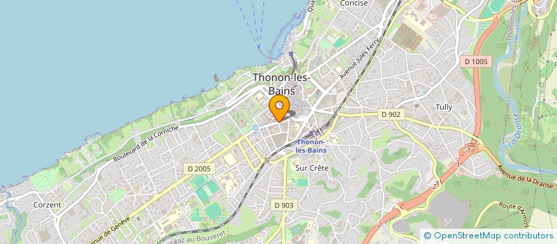 localisation de l'entreprise MY LITTLE ROOM EU à THONON-LES-BAINS