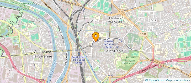 localisation de l'entreprise MY LITTLE TRAIN  SAINT-DENIS