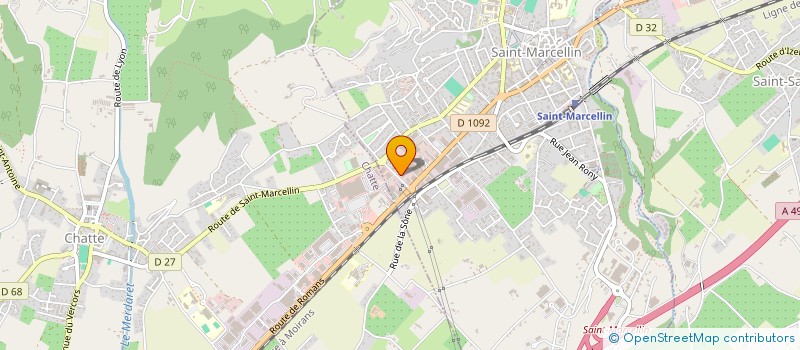 localisation de l'entreprise MY LOC'  SAINT-MARCELLIN