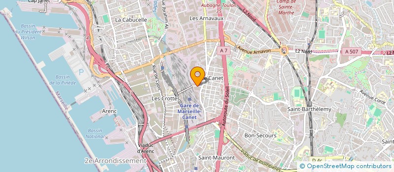 localisation de l'entreprise MY MAJOR SERVICE à MARSEILLE
