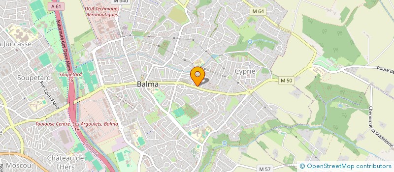 localisation de l'entreprise MY MATUGO  BALMA