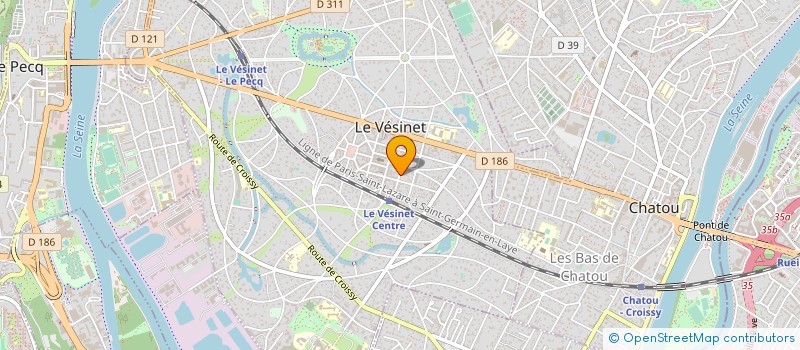 localisation de l'entreprise MY MONEY AND ME à LE VESINET