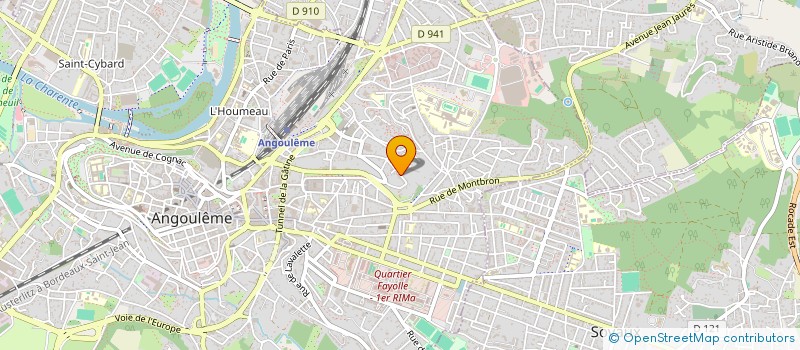 localisation de l'entreprise MY MOOJO CROWDFUNDING à ANGOULEME