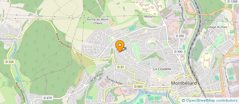 localisation de l'entreprise MY MORILLES à MONTBELIARD