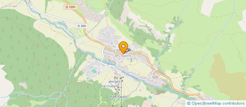 localisation de l'entreprise MY NEST à LE MONETIER-LES-BAINS