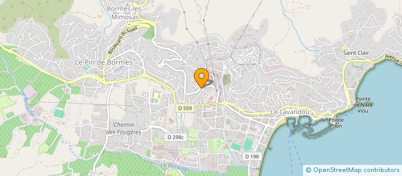 localisation de l'entreprise MY NET à BORMES-LES-MIMOSAS
