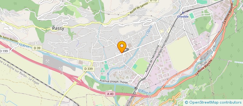 localisation de l'entreprise MY NET' SERVICES  PASSY