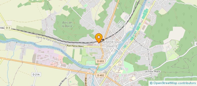 localisation de l'entreprise MY NET SERVICES à LA FERTE-SOUS-JOUARRE