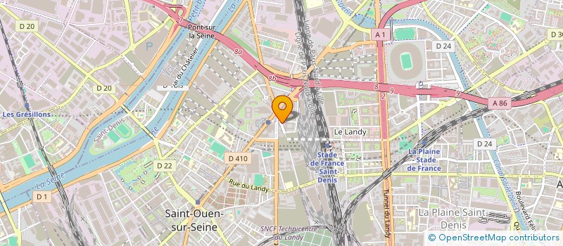 localisation de l'entreprise MY NETWORK à SAINT-DENIS