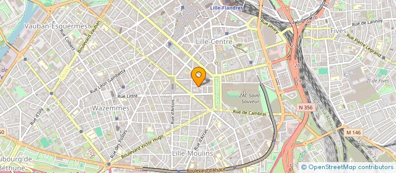 localisation de l'entreprise MY NORD SWING à LILLE