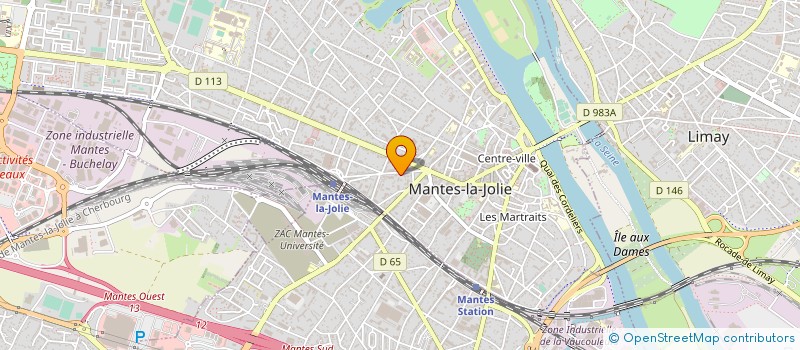 localisation de l'entreprise MY NOTAIRES  MANTES-LA-JOLIE