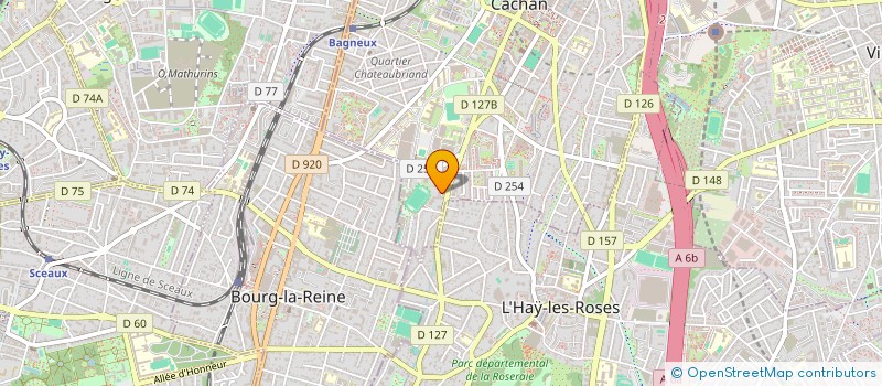 localisation de l'entreprise MY NURSE  CACHAN