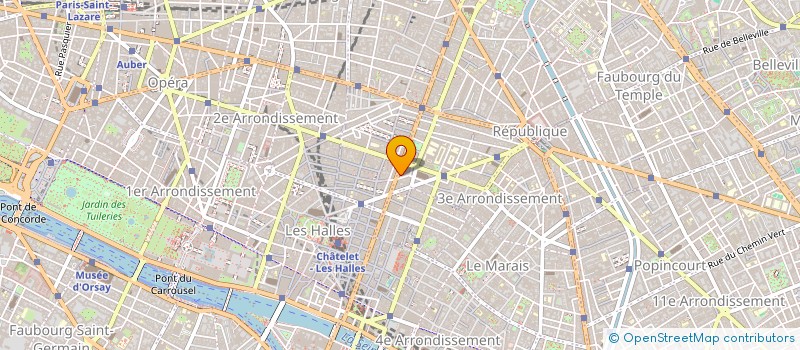 localisation de l'entreprise MY OFFICE PRIVE  PARIS