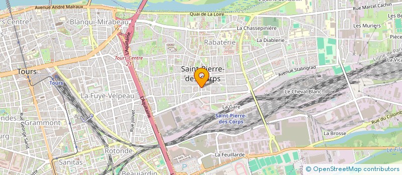 localisation de l'entreprise MY OFFICE - SPDC  SAINT-PIERRE-DES-CORPS