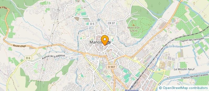 localisation de l'entreprise MY OHM TECHNOLOGIES  MANOSQUE