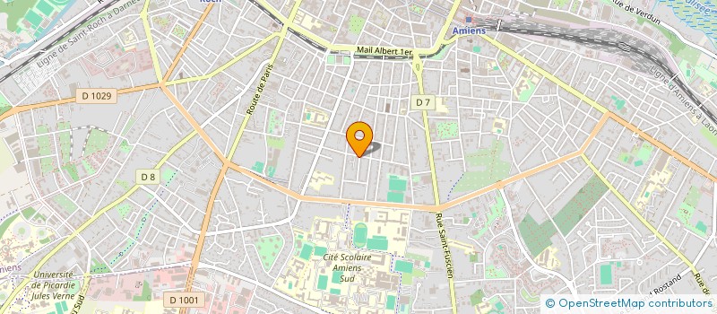 localisation de l'entreprise MY OPALE à AMIENS