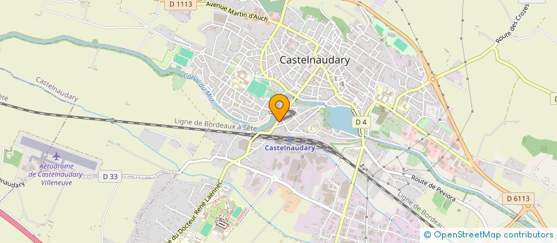 localisation de l'entreprise MY OSTEO PREVENTION  CASTELNAUDARY