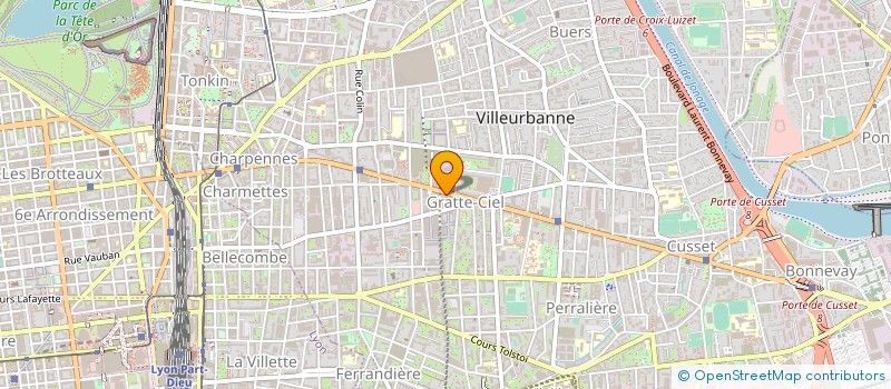 localisation de l'entreprise MY PACK WEB  VILLEURBANNE