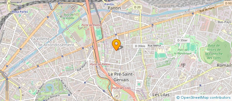 localisation de l'entreprise MY PARIS TOURS  CLICHY