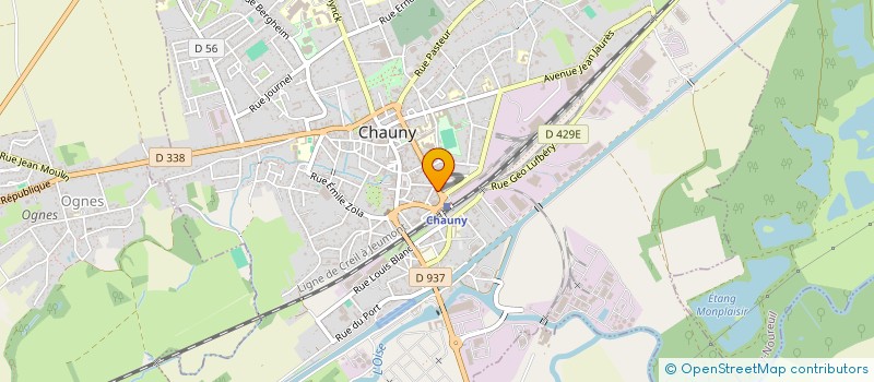 localisation de l'entreprise MY PCSERVICES  CHAUNY