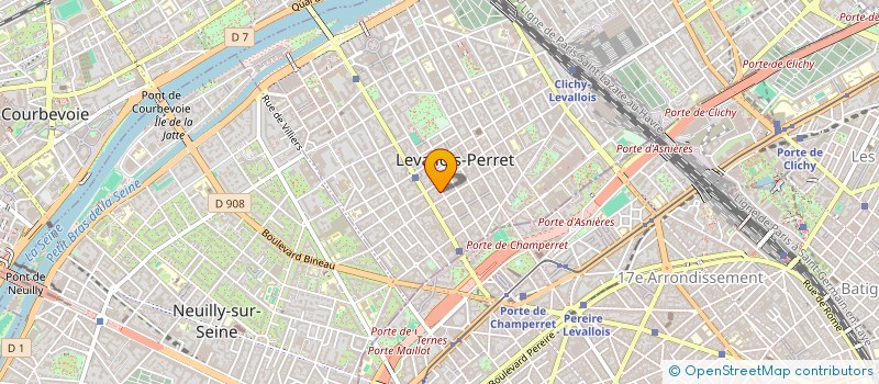 localisation de l'entreprise MY PERIO CARE à LEVALLOIS-PERRET