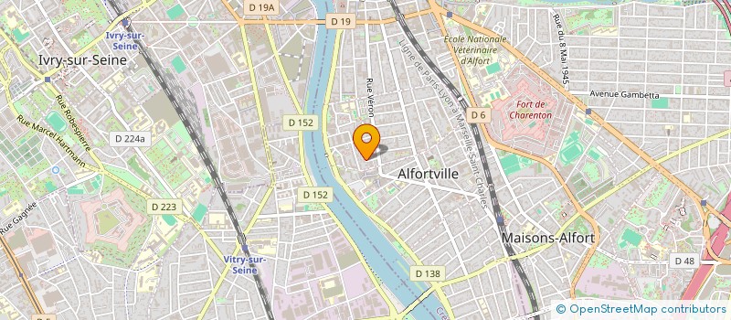 localisation de l'entreprise MY PERSONEL MOVERS à ALFORTVILLE