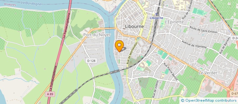 localisation de l'entreprise MY PHARMA BENCHMARK SAS à LIBOURNE