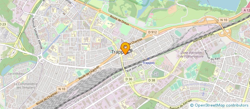 localisation de l'entreprise MY PHONE & TEL à TRAPPES