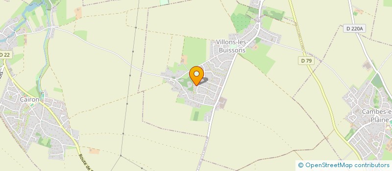 localisation de l'entreprise MY' PI ET LES PHARGOLI'S  VILLONS-LES-BUISSONS