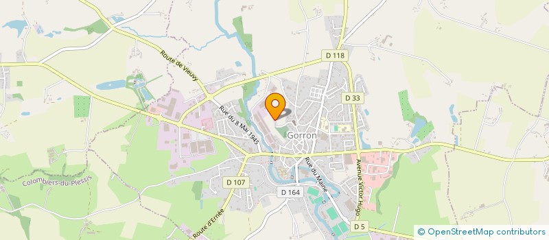 localisation de l'entreprise MY PIE  GORRON