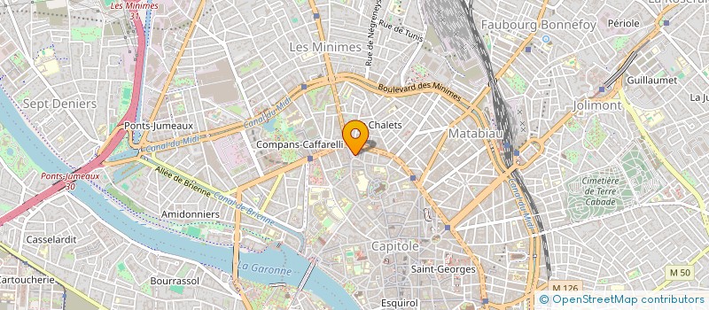 localisation de l'entreprise MY PIZZA  TOULOUSE