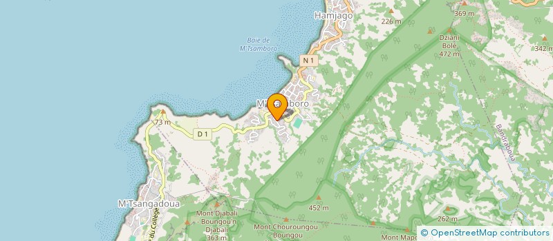 localisation de l'entreprise MY PIZZA  MTSAMBORO