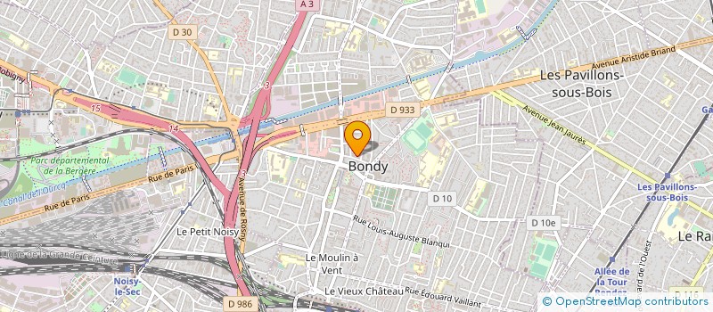 localisation de l'entreprise MY PLUMBING  BONDY