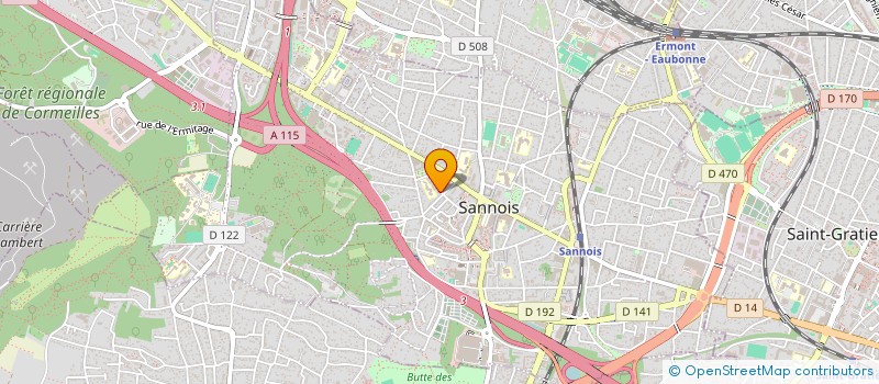 localisation de l'entreprise MY RECORD à SANNOIS