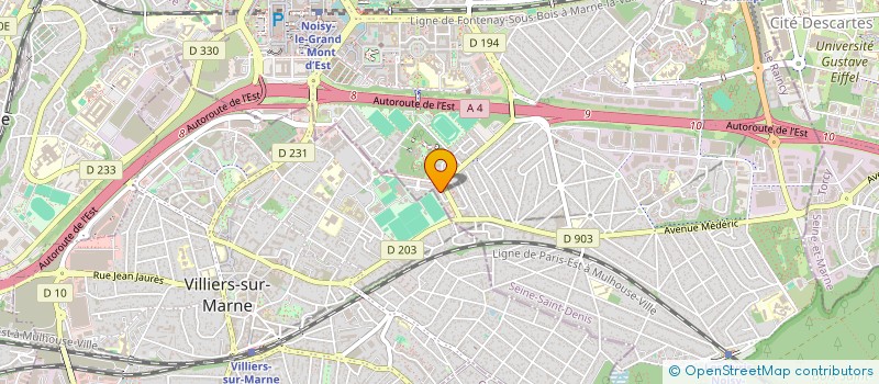 localisation de l'entreprise MY RELIABLE PARTNER  NOISY-LE-GRAND