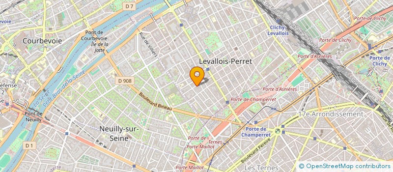 localisation de l'entreprise MY RENOV à LEVALLOIS-PERRET