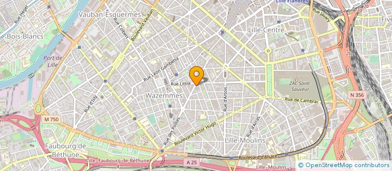 localisation de l'entreprise MY RESTO PIZZA à LILLE