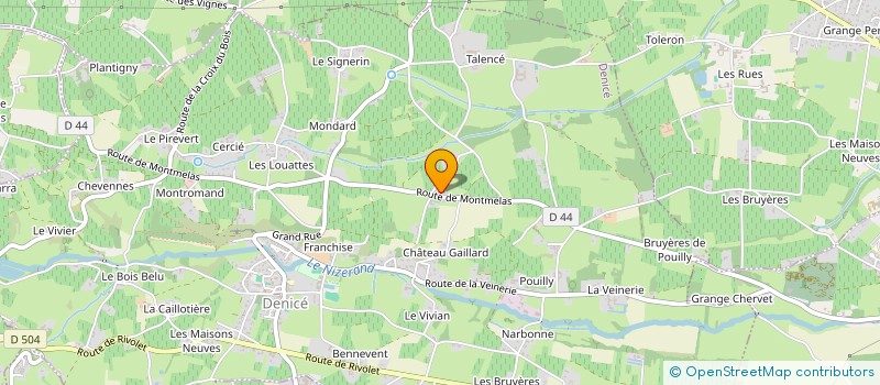 localisation de l'entreprise MY'RH  DENICE