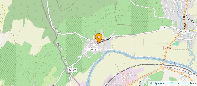 localisation de l'entreprise MY ROOTS UP  VINCELLES