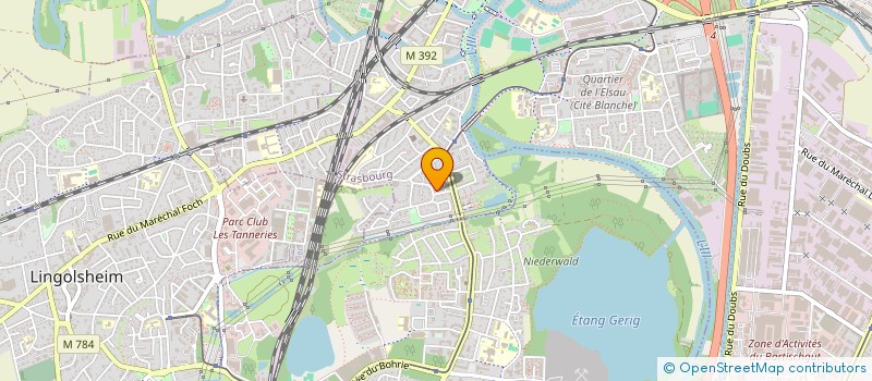 localisation de l'entreprise MY ROTI  STRASBOURG